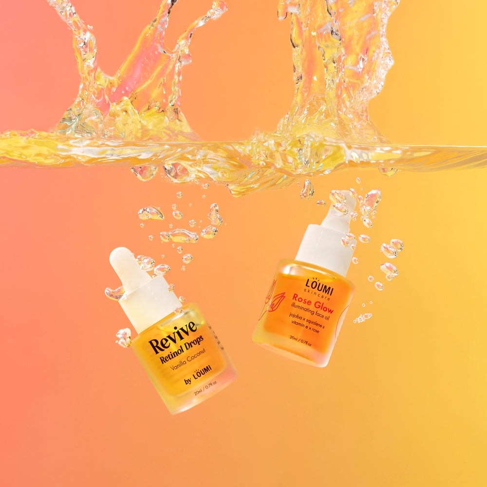 Unpacking the Benefits of Face Oil: Why Your Skincare Routine Needs LOUMI’s Rose Glow Oil and Revive Retinol Drops