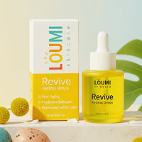 Gradual use of Revive Retinol Drops for skin renewal
