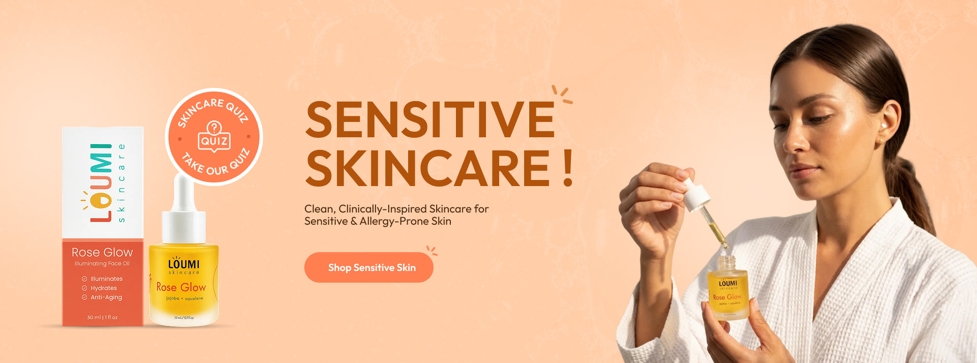Skin products Banner